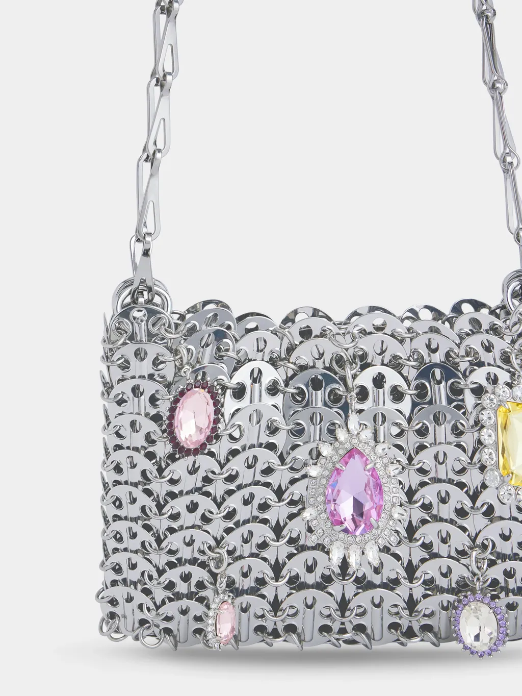 Chain Satchel Shoulder Bag