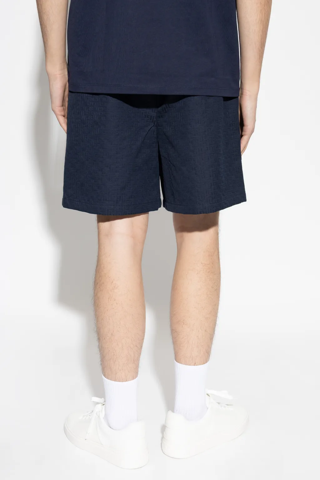 Monogram-Pattern Bermuda Shorts