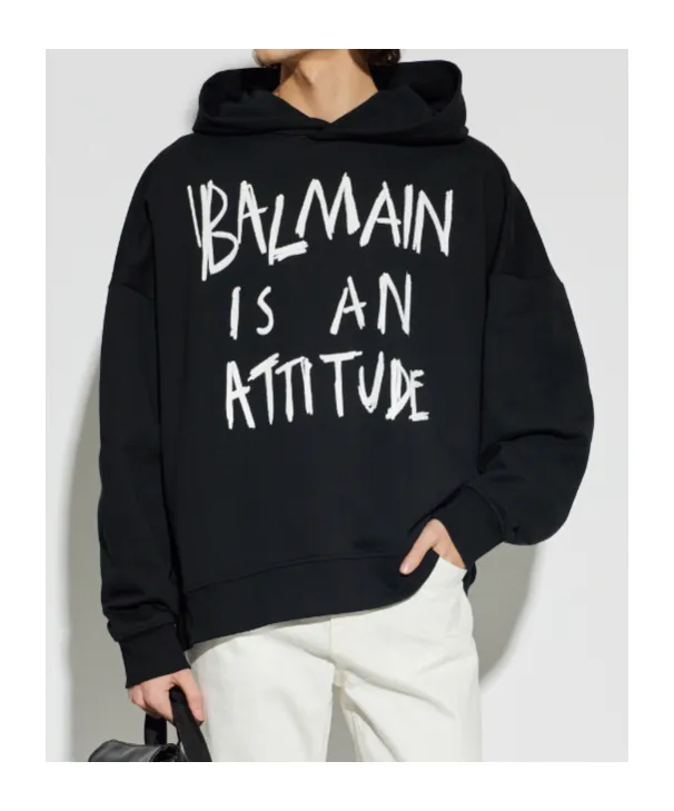 Long-Sleeved Cotton Hoodie