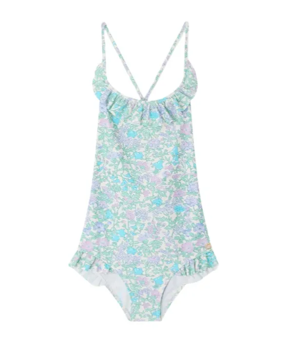Patterned One Piece Swimsuit