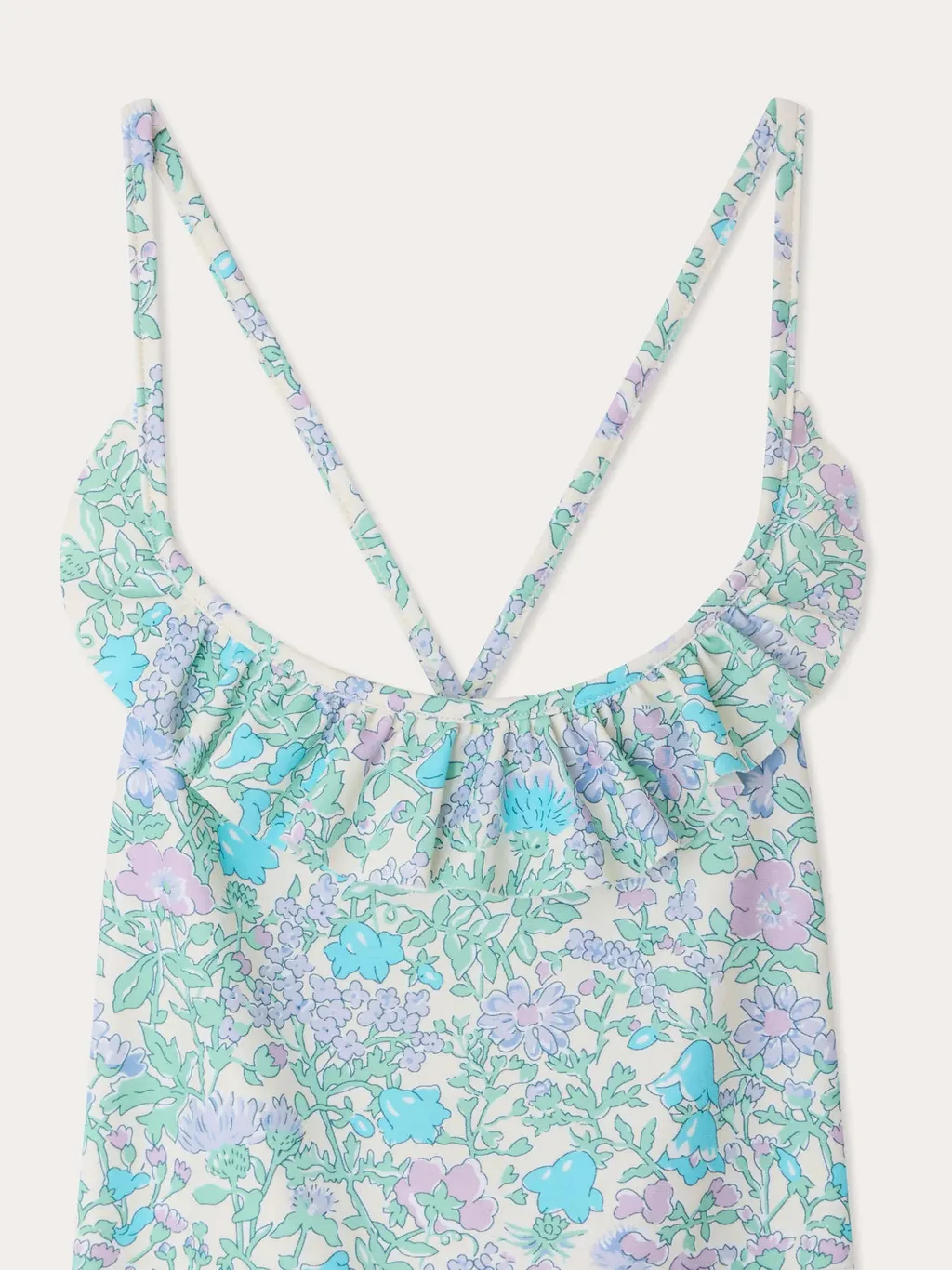 Patterned One Piece Swimsuit