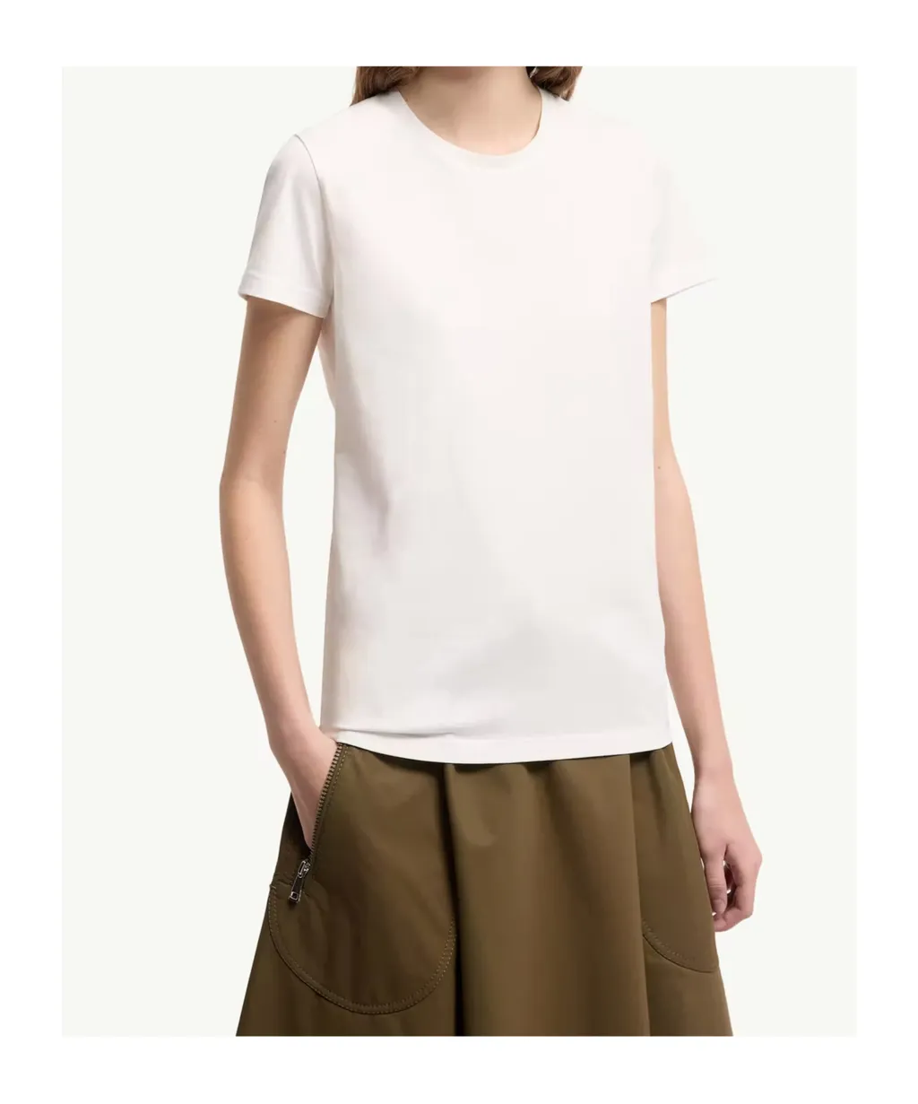 Moncler Logo Patch Crewneck T-Shirt