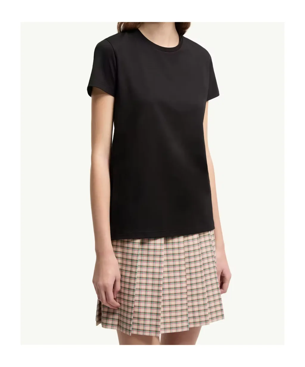 Moncler Logo Patch Crewneck T-Shirt