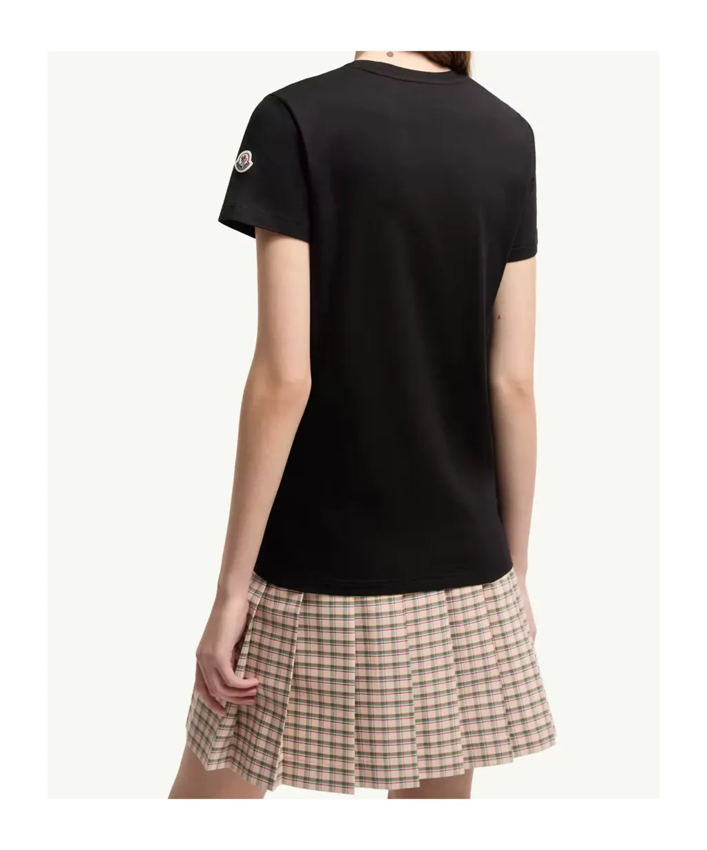 Moncler Logo Patch Crewneck T-Shirt