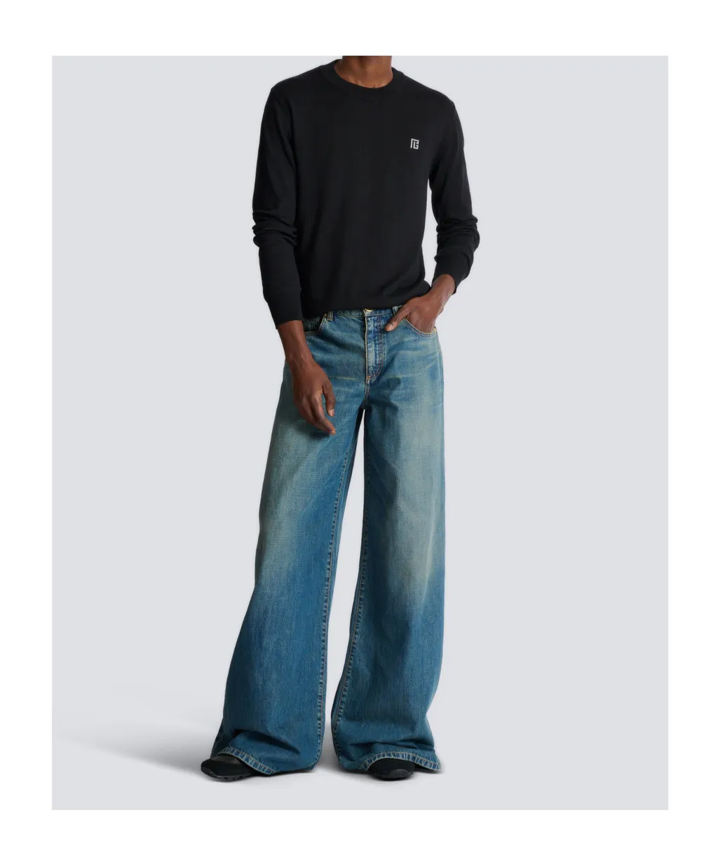 Fine Silk And Cotton Jumper