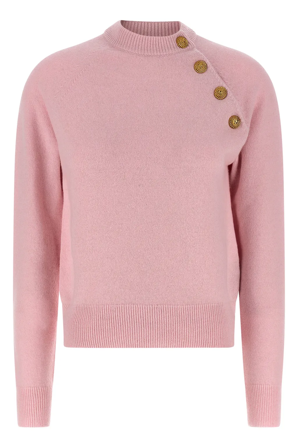 Balmain Long Sleeved Buttoned Jumper