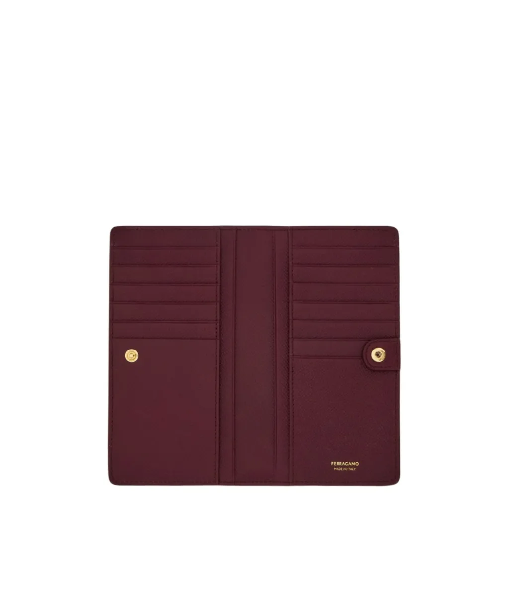 Continental Logo-Detail Leather Wallet