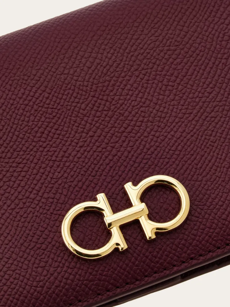 Continental Logo-Detail Leather Wallet