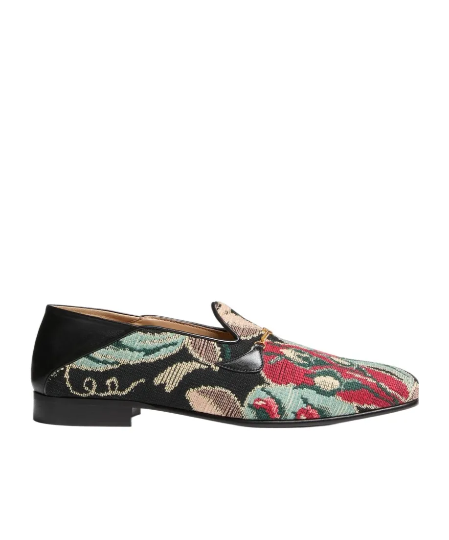 Jiggie Loafer In Gobelin Fabric