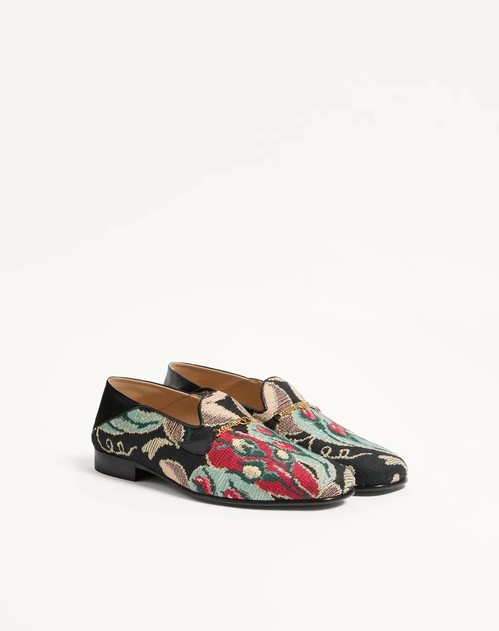 Jiggie Loafer In Gobelin Fabric