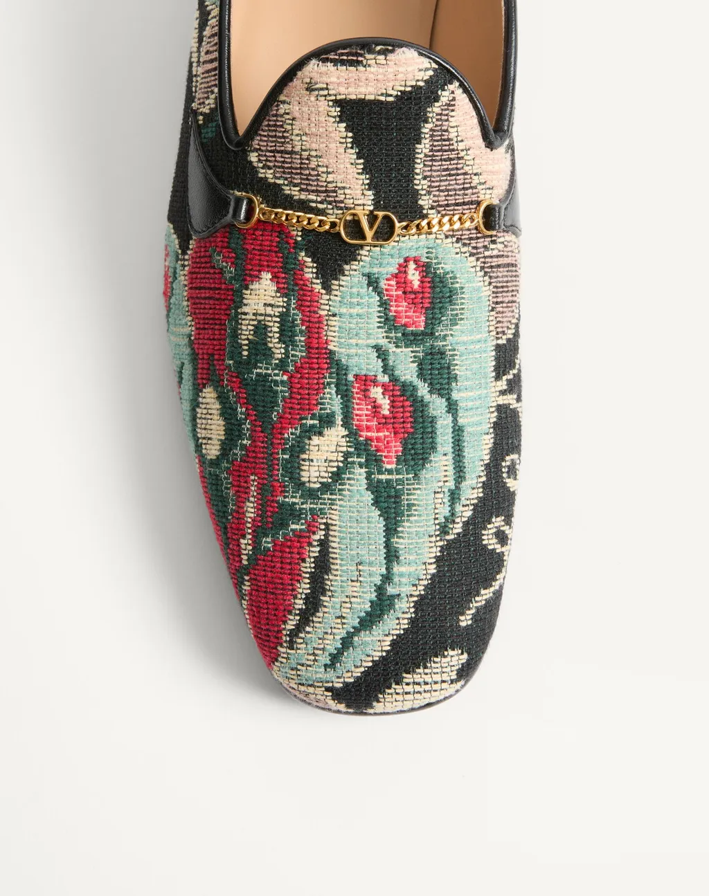 Jiggie Loafer In Gobelin Fabric