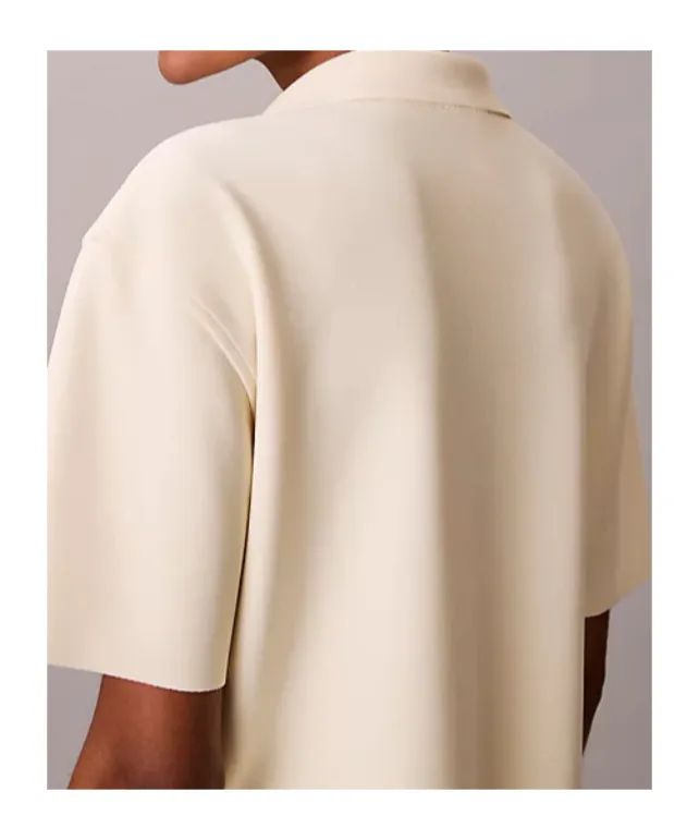 Calvin Klein Half Zip Polo T-Shirt