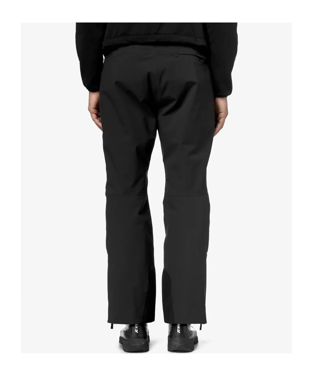 K-Way Logo Detailed Straight-Leg Trousers