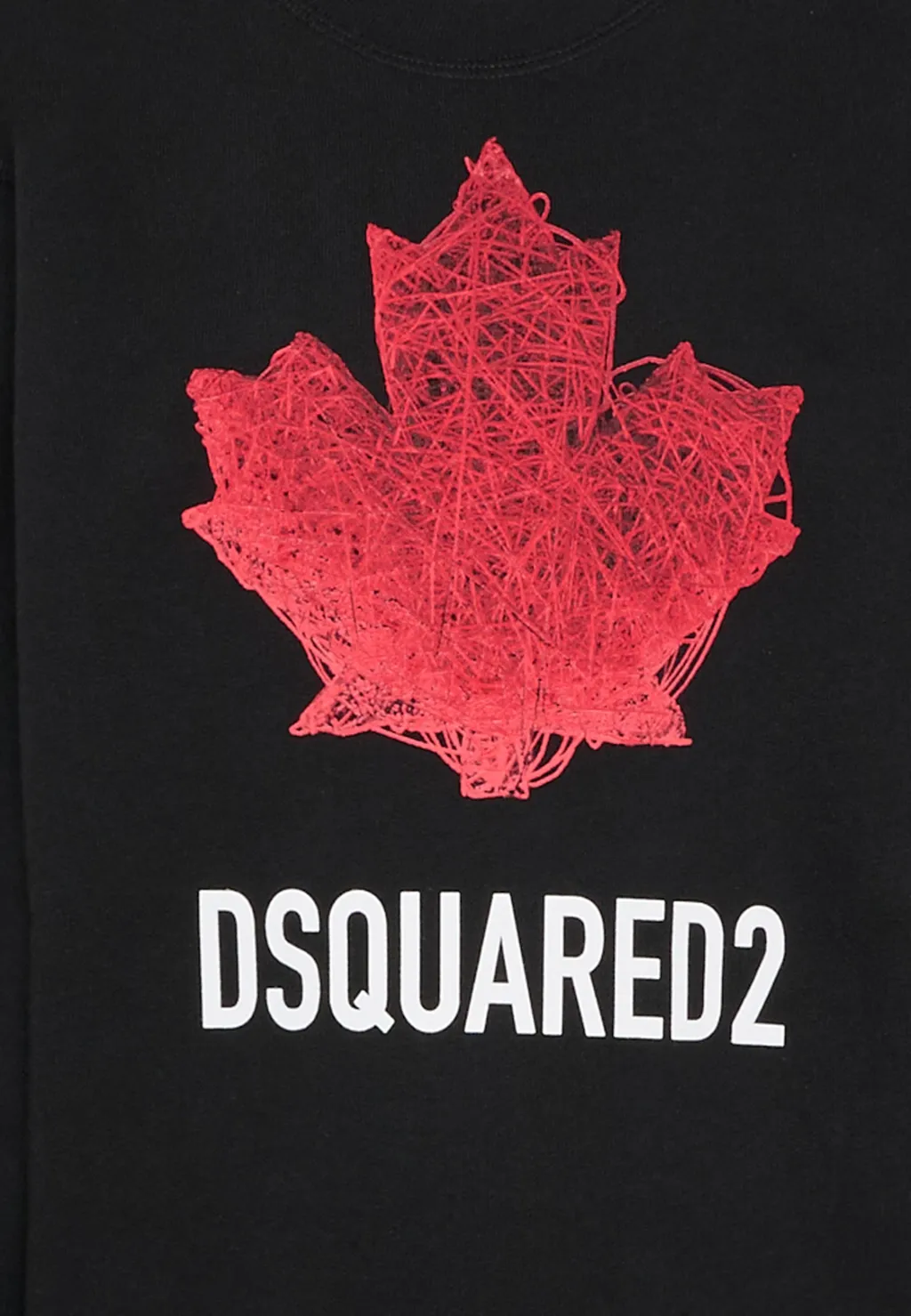Dsquared2 Kids Slouch Leaf-Graphic Crewneck Sweatshirt