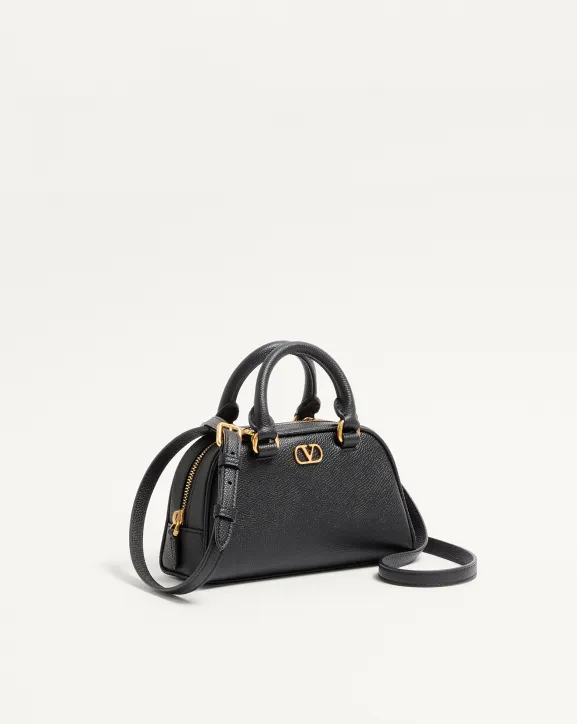 Valentino Bowling Vlogo Signature Zip-Up Tote Bag
