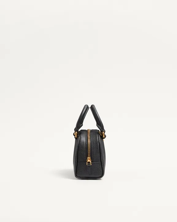 Valentino Bowling Vlogo Signature Zip-Up Tote Bag