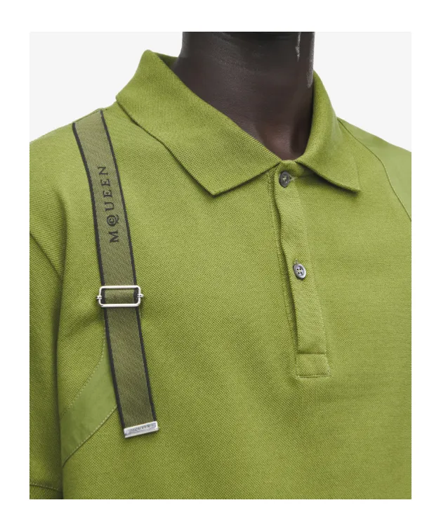 Alexander Mcqueen Harness Polo Shirt