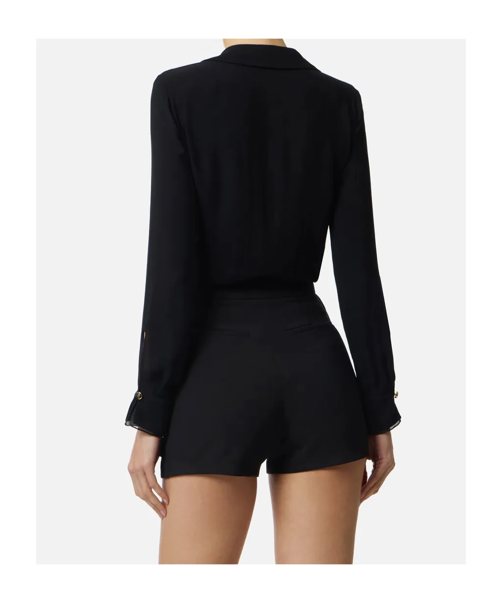 Elisabetta Franchi Georgette Bodysuit