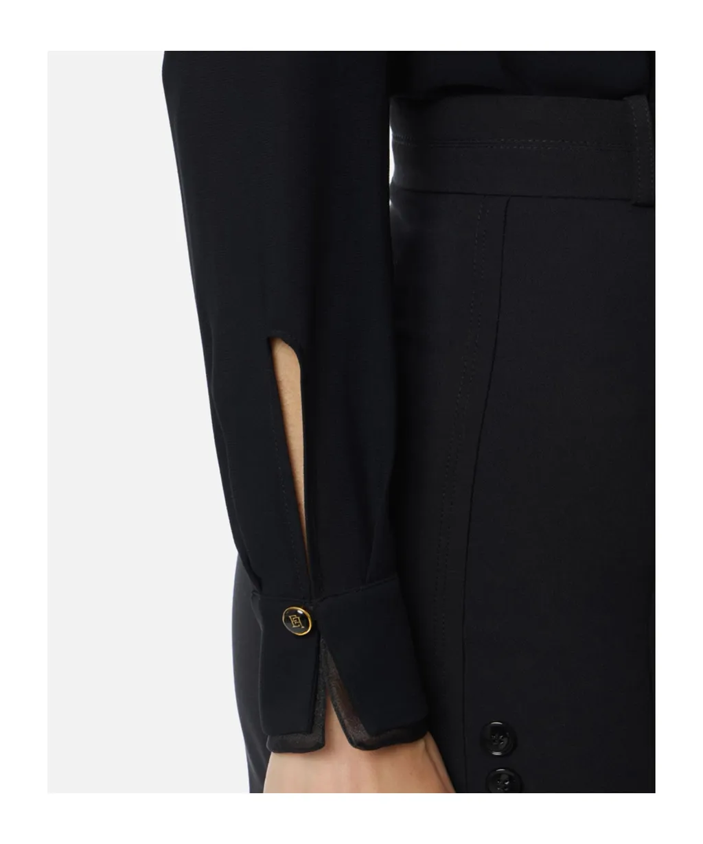 Elisabetta Franchi Georgette Bodysuit