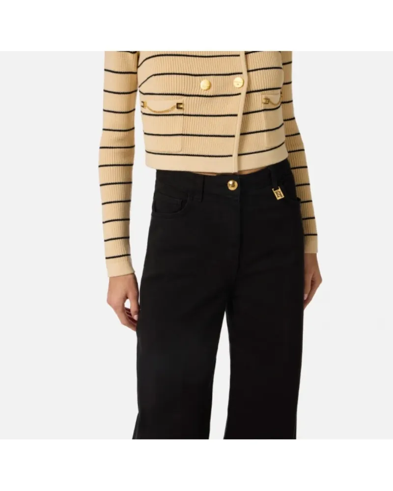 Elisabetta Franchi Palazzo Jeans