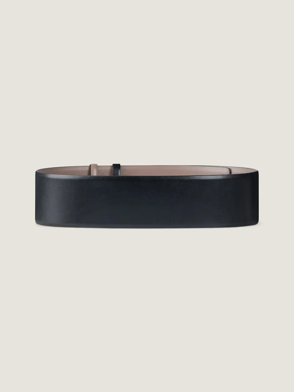 Pinch Reversible Belt In Leather
