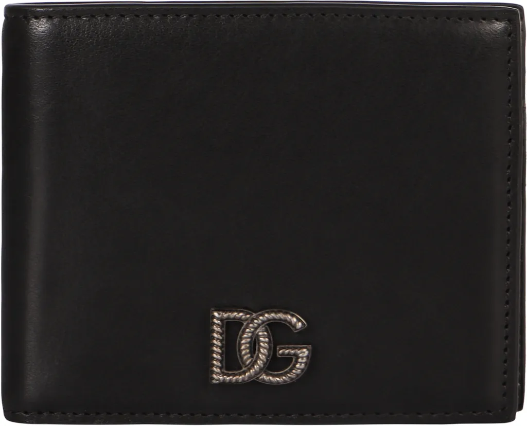 Dolce & Gabbana Logo Plaque Bi-Fold Wallet