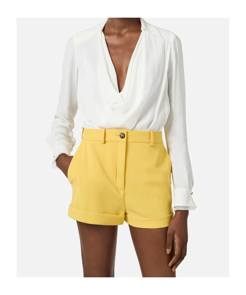 Elisabetta Franchi Georgette Bodysuit