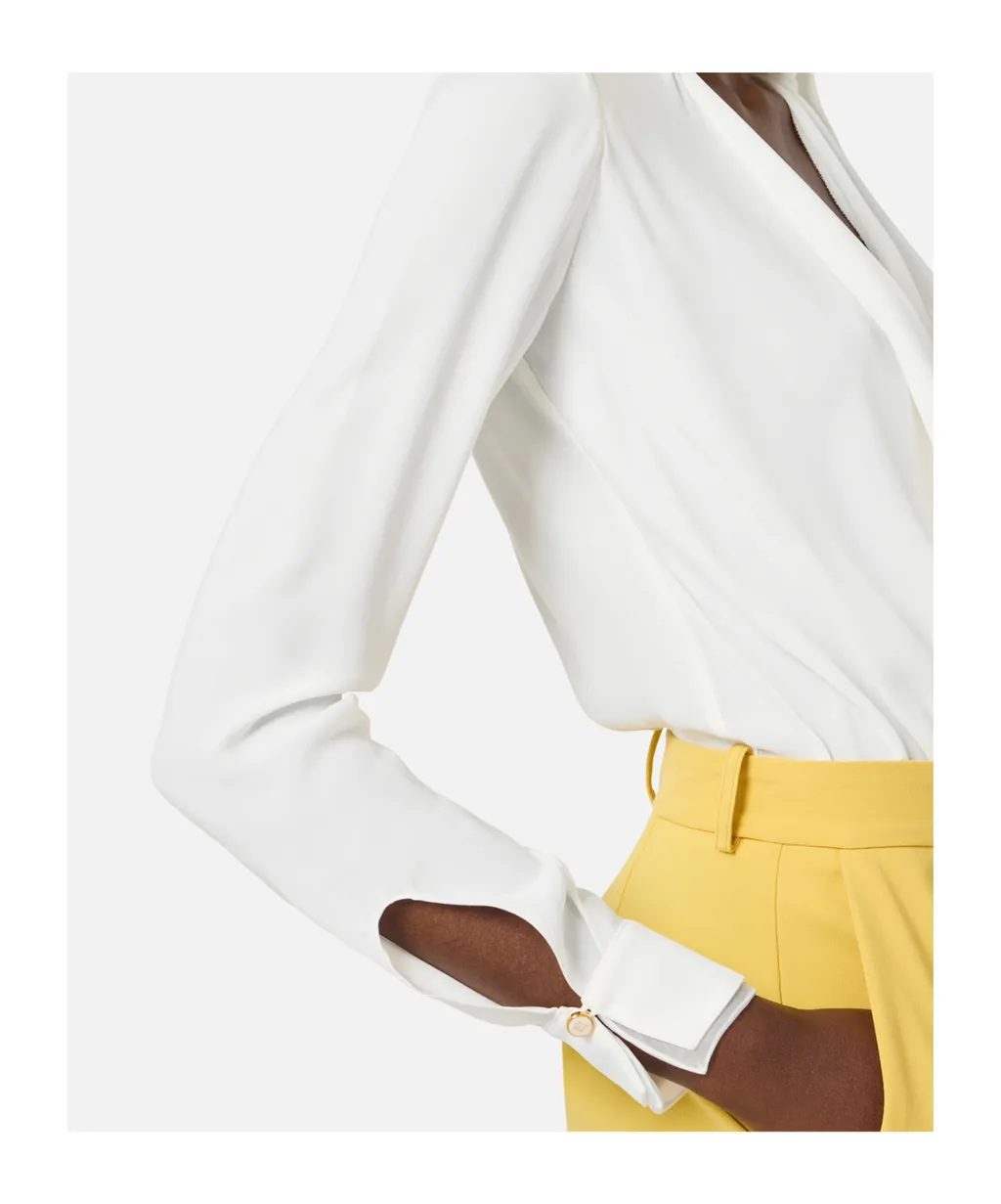 Elisabetta Franchi Georgette Bodysuit