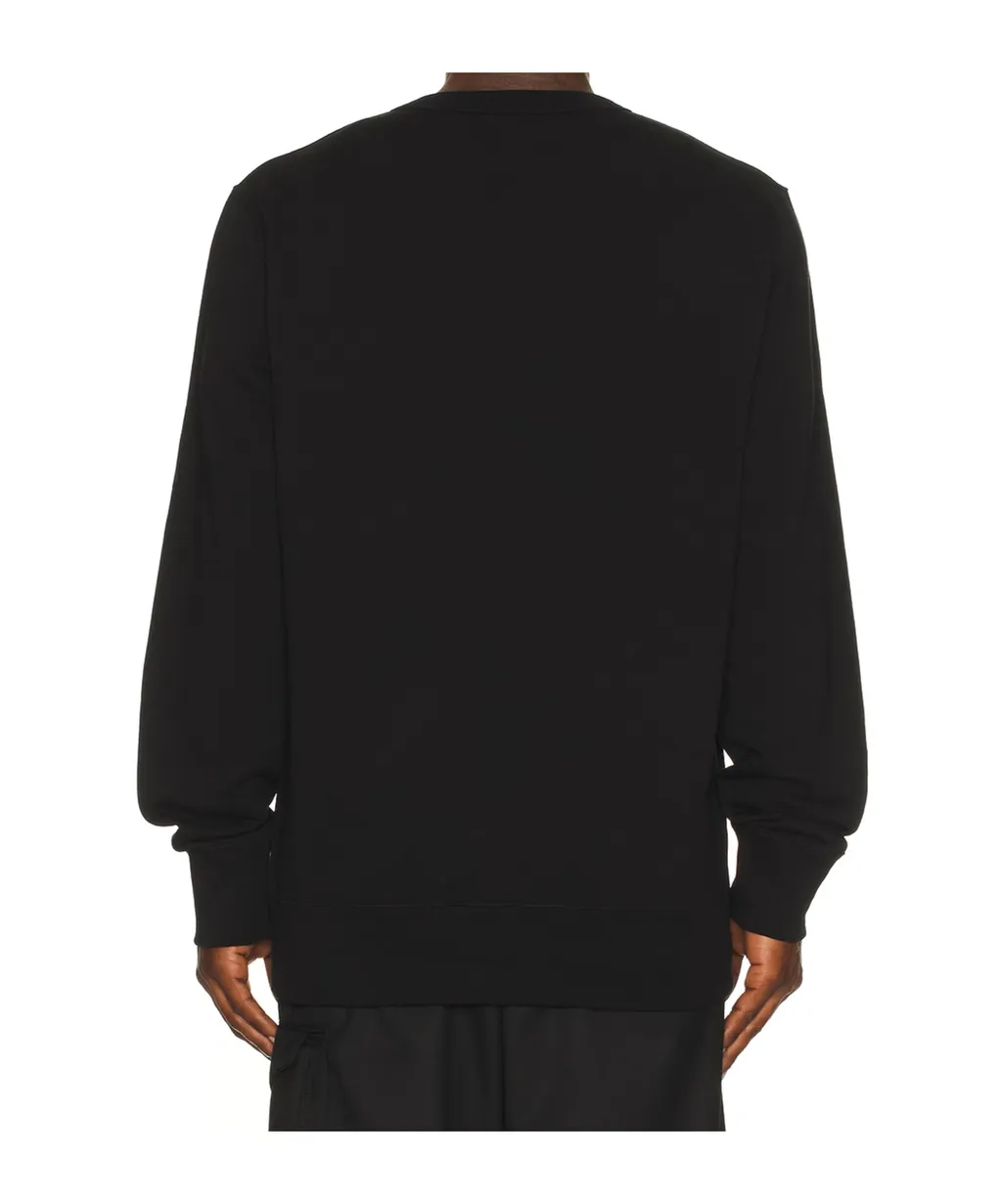 Alexander Mcqueen Logo Embroidered Crewneck Sweatshirt