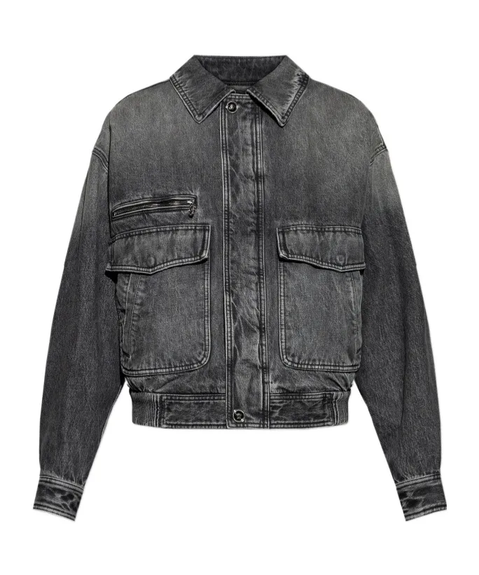 Versace Long-Sleeved Denim Jacket