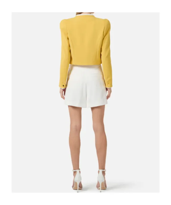 Elisabetta Franchi Logo Shorts