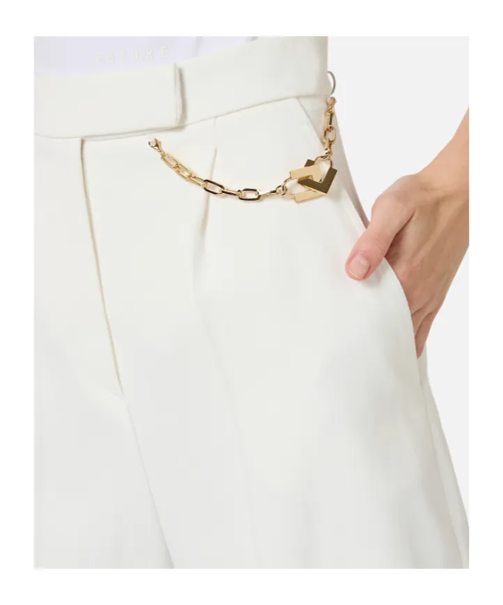 Elisabetta Franchi Logo Shorts