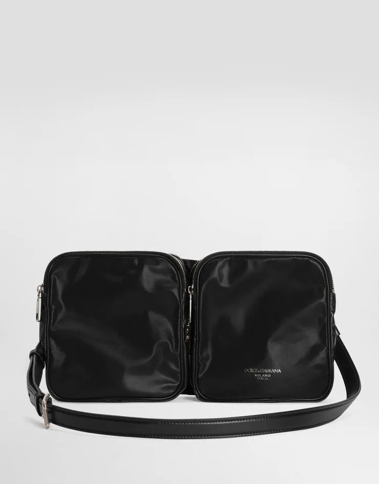 Zippered Shoulder Bag