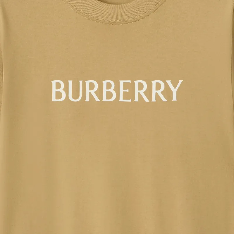 Burberry Logo Printed Crewneck T-Shirt