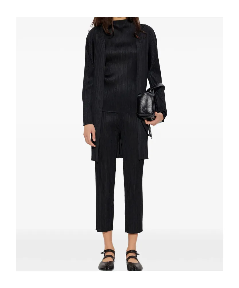Pleats Please Issey Miyake Pleated Coat