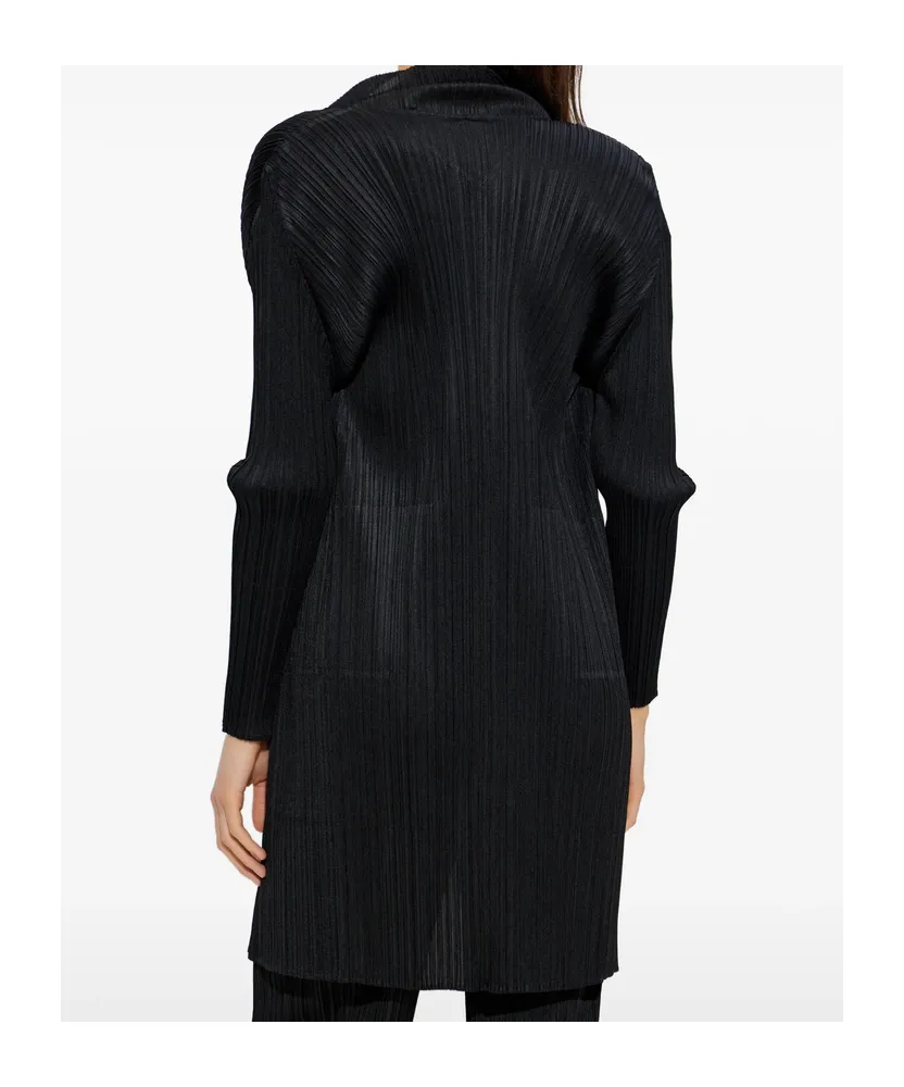Pleats Please Issey Miyake Pleated Coat
