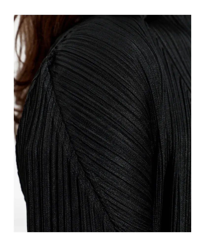 Pleats Please Issey Miyake Pleated Coat