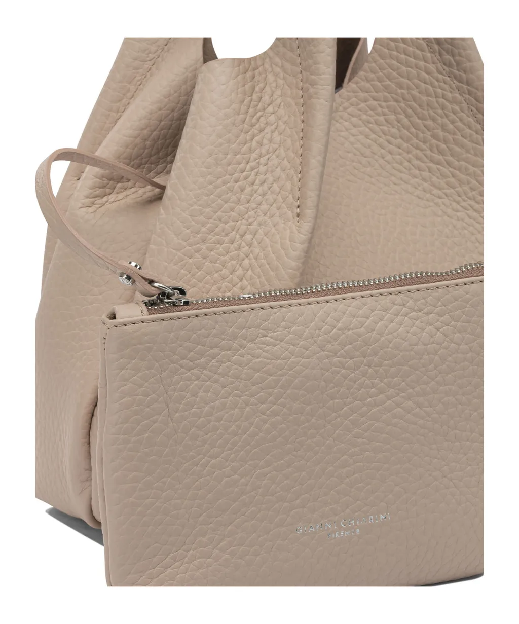 Gianni Chiarini Pebbled Shoulder Bag
