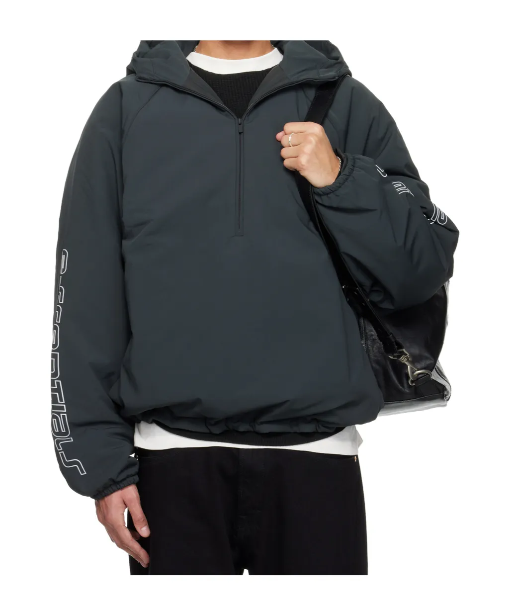 Hooded Half-Zip Jacket