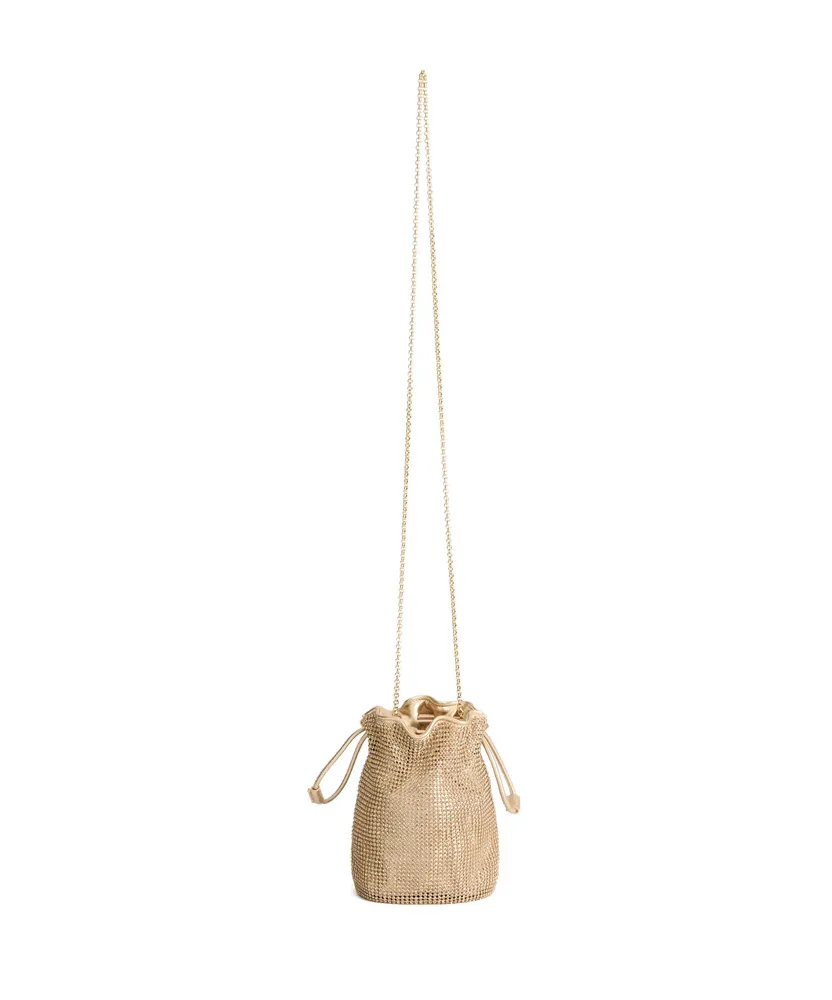 Anya Hindmarch Embellished Drawstring Bucket Bag