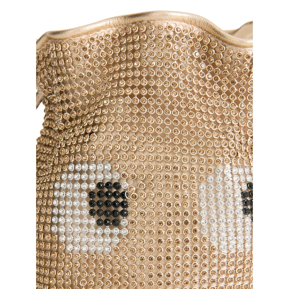 Anya Hindmarch Embellished Drawstring Bucket Bag