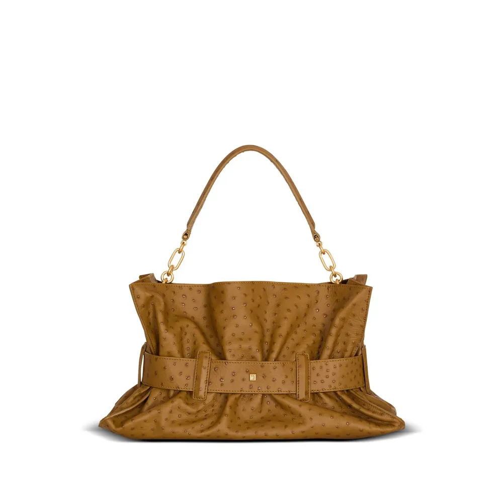 Medium Anthem Bag In Embossed Calfskin