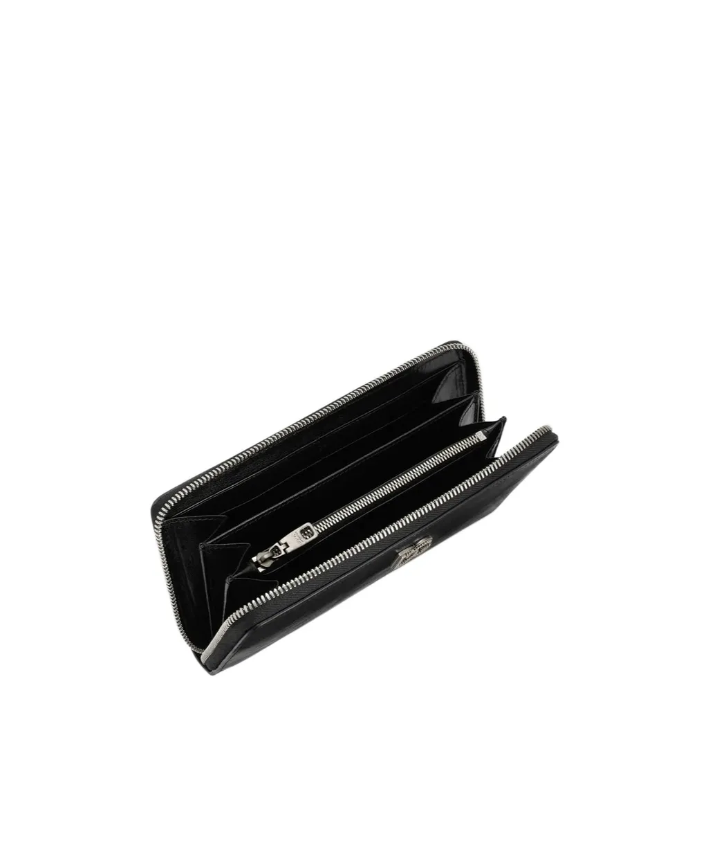 Dolce & Gabbana Tempesta Logo Plaque Wallet
