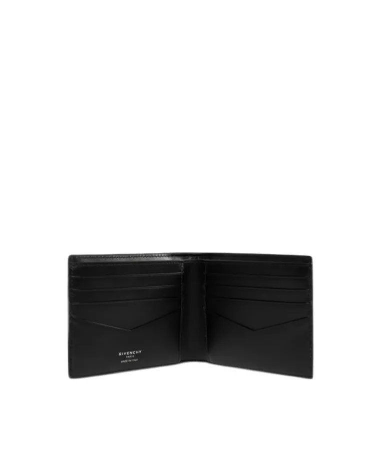 Givenchy Logo Embossed Bi-Fold Wallet