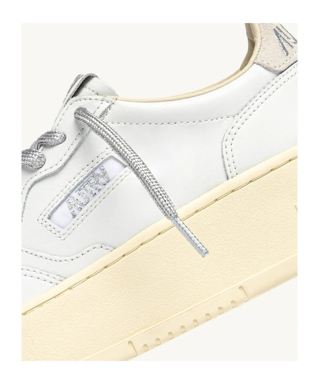 Autry Medalist Platform Lace-Up Sneakers