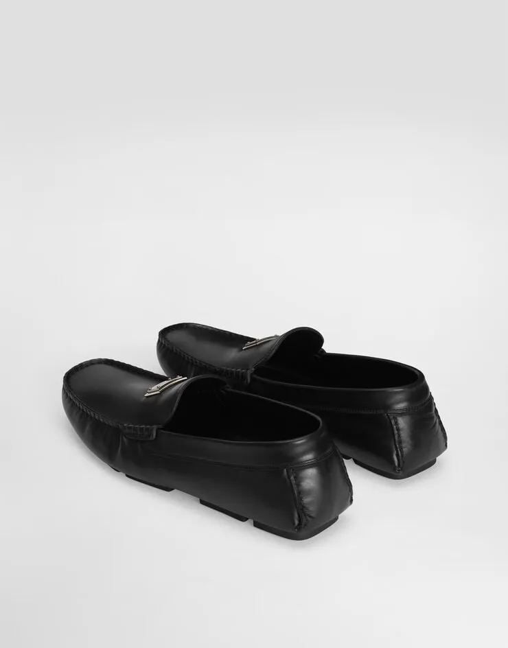 Dolce & Gabbana Logo Plaque Moccasins
