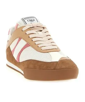 Chloé Kick Lace-Up Sneakers