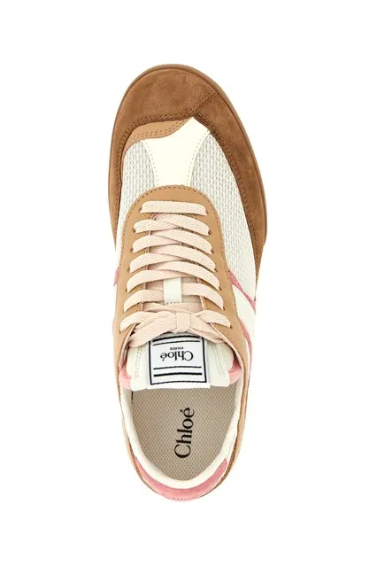 Chloé Kick Lace-Up Sneakers