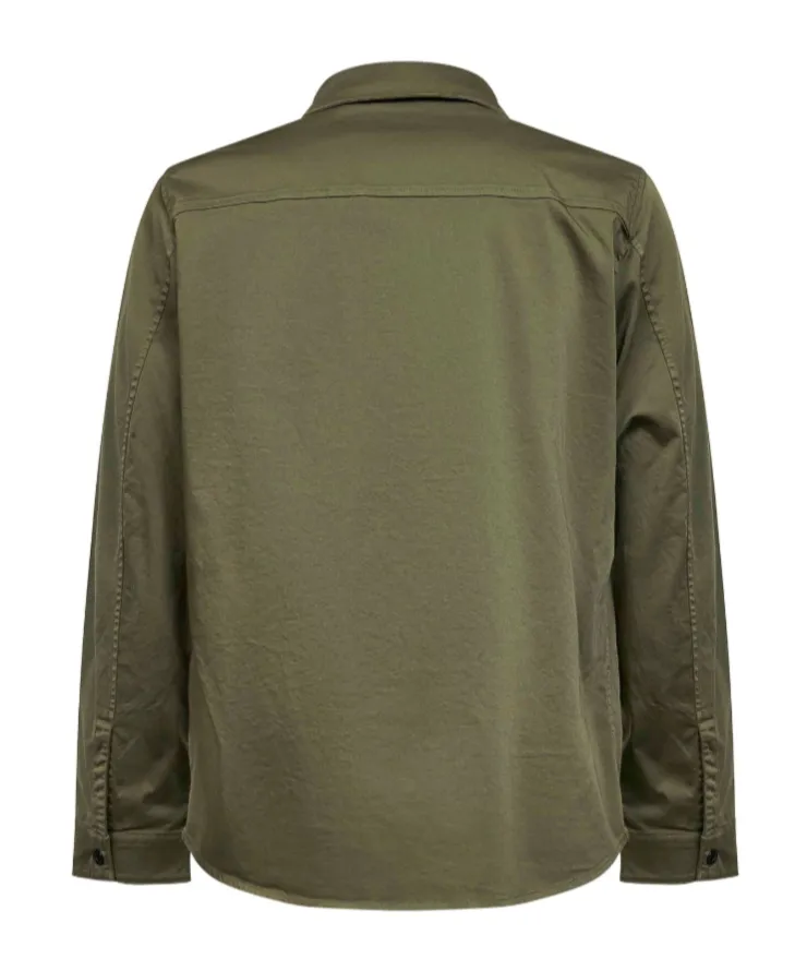 Stone Island Logo Patch Zip-Up Jacket