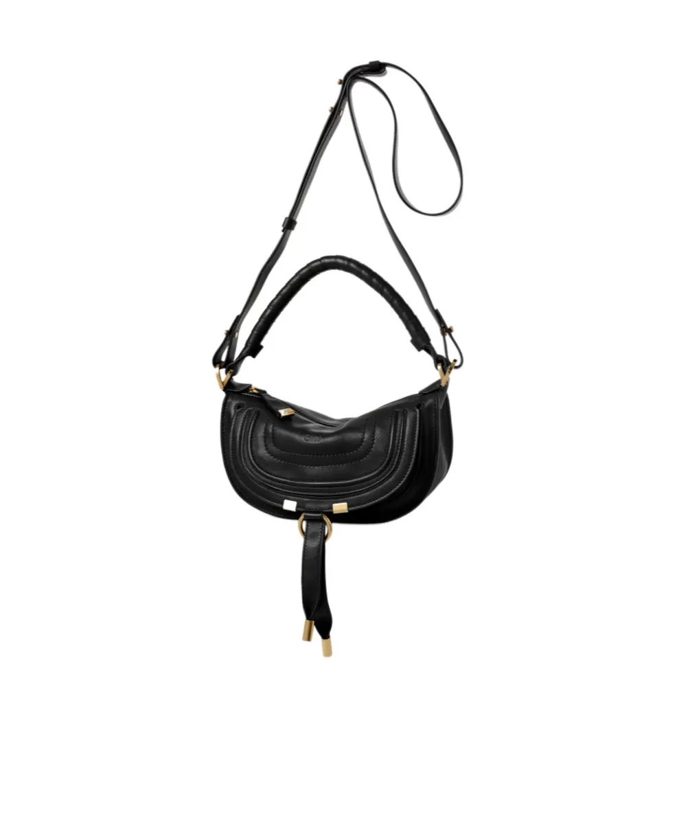 Mini Marcie Shoulder Bag In Soft Leather